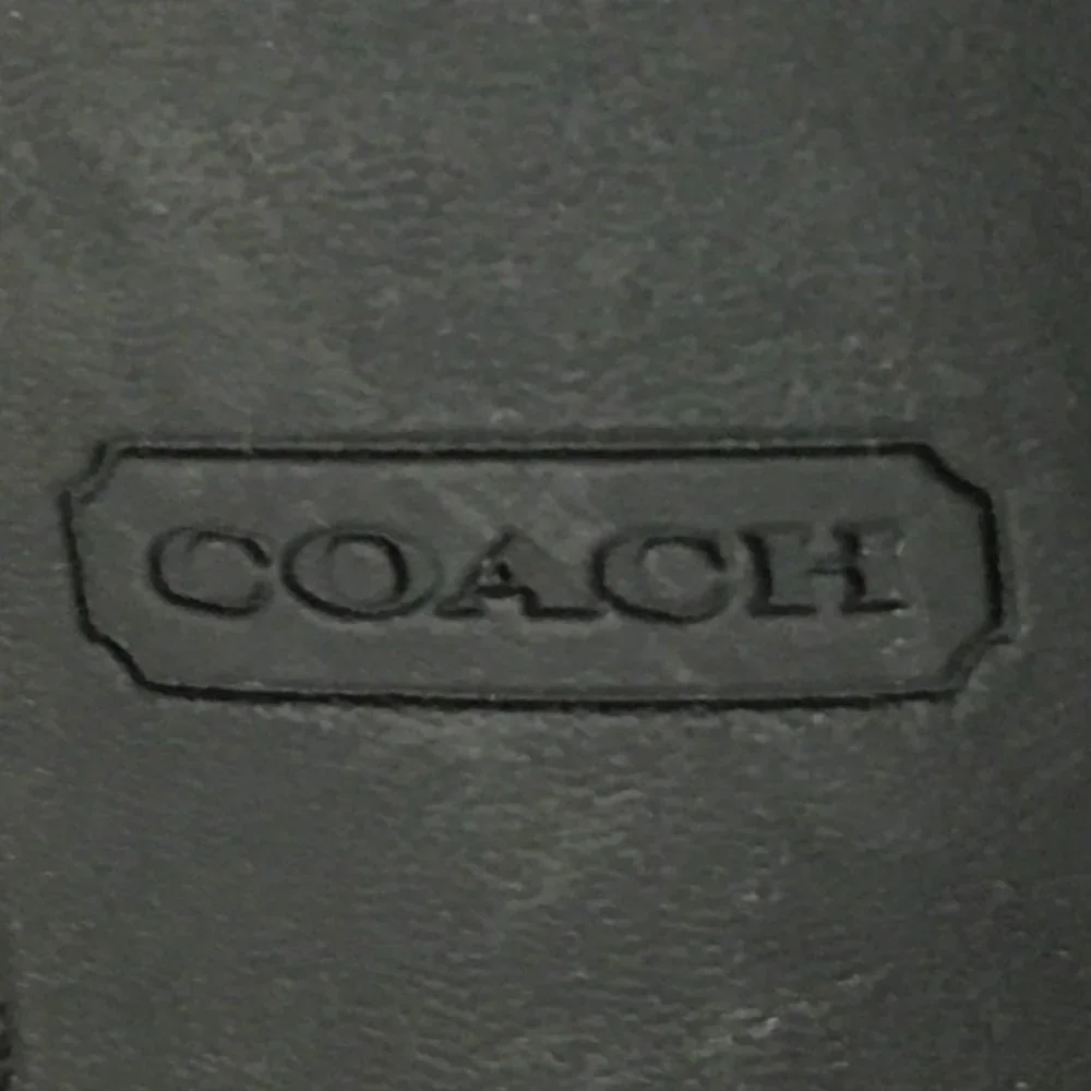 COACH "Diane" Logo'd Canvas & Leather Sling Back Heels 🐴 - Picture 13 of 15